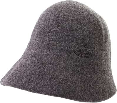 【Vivienne Westwood】 クロシェ、ベレー帽 ワッペン 赤チェック 希少 Vivienne Westwood チェック オーブ クロッシェ帽子 赤